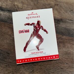 Hallmark Keepsake Team Iron Man Ornament